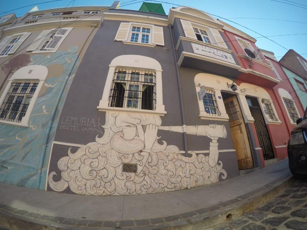 Lemuria Hostel Valparaíso Zewnętrze zdjęcie